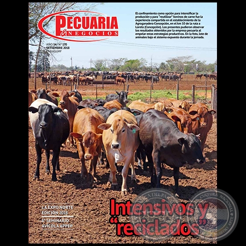 PECUARIA & NEGOCIOS - AÑO 14 NÚMERO 170 - REVISTA SETIEMBRE 2018 - PARAGUAY 
